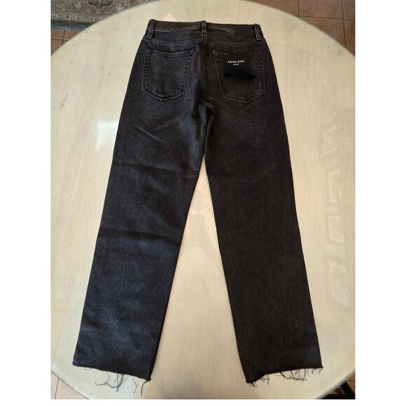 NWT Anine Bing Women's Denim SZ 26 Etta Relaxed Rigid Straight Jean - Picture 3 of 9